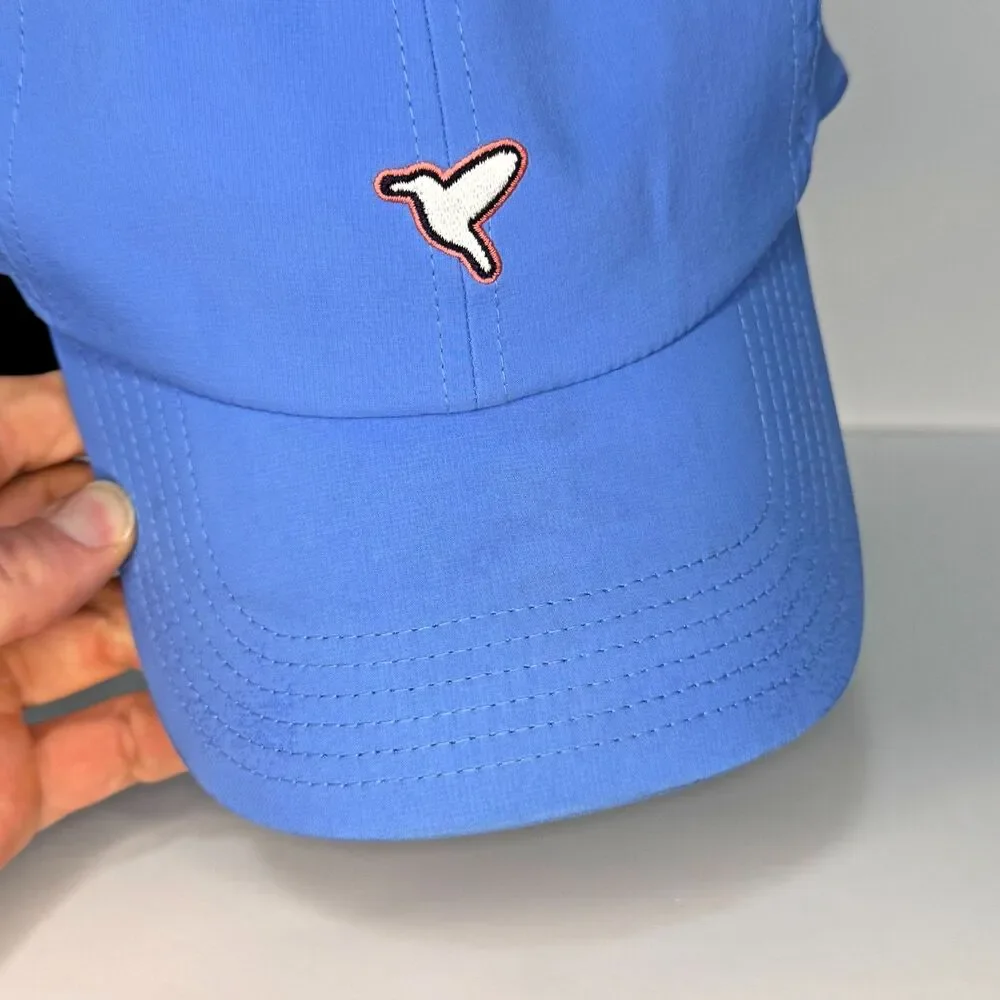 Bird Dogs Blue Performance Hat Adjustable Strapback Athletic Dad Cap Logo